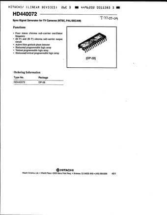  Datasheet Preview Page 1