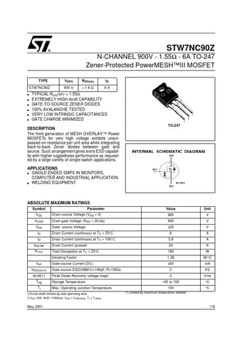  Datasheet Preview Page 1