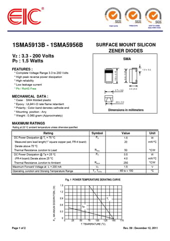  Datasheet Preview Page 1