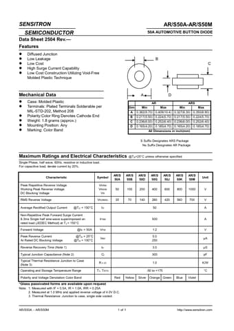 Datasheet Preview Page 1