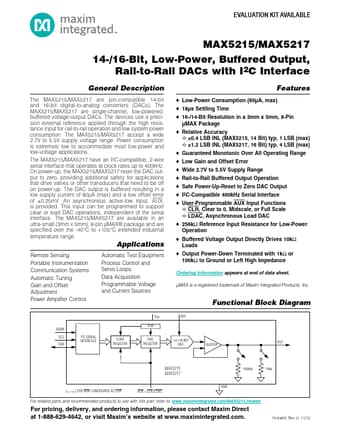  Datasheet Preview Page 1