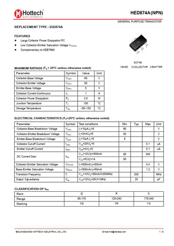  Datasheet Preview Page 1