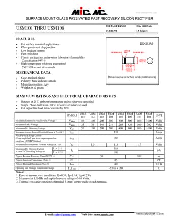  Datasheet Preview Page 1