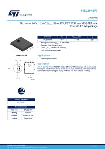  Datasheet Preview Page 1