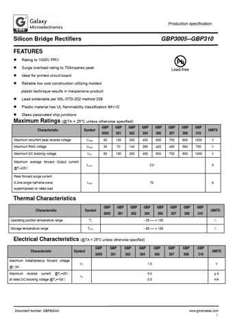  Datasheet Preview Page 1