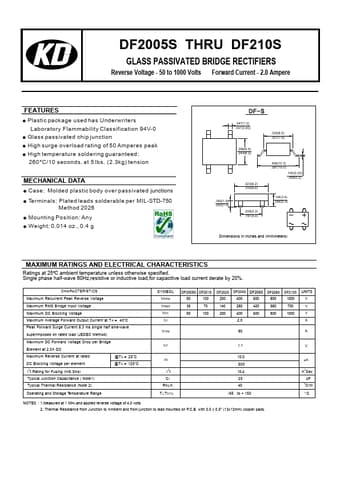  Datasheet Preview Page 1