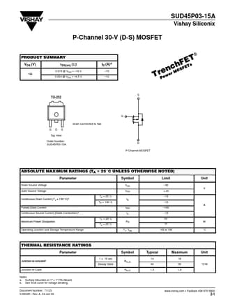  Datasheet Preview Page 1