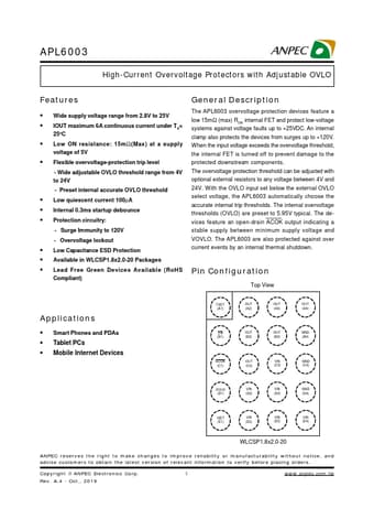  Datasheet Preview Page 1