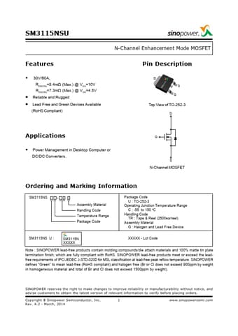  Datasheet Preview Page 1