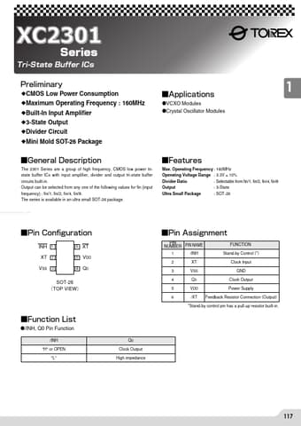  Datasheet Preview Page 1