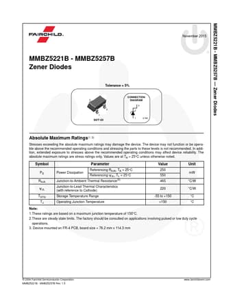  Datasheet Preview Page 1