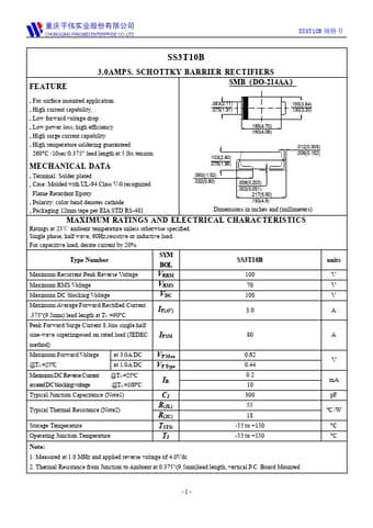  Datasheet Preview Page 1