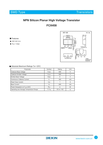 Datasheet Preview Page 1