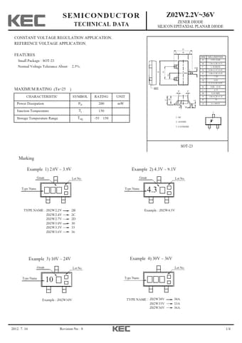  Datasheet Preview Page 1