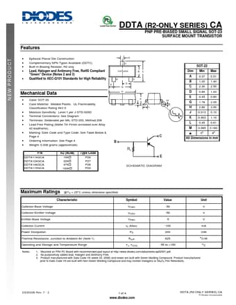  Datasheet Preview Page 1