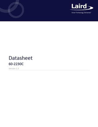  Datasheet Preview Page 1