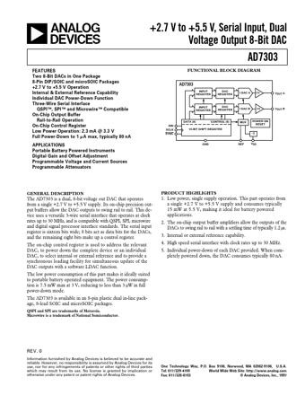  Datasheet Preview Page 1