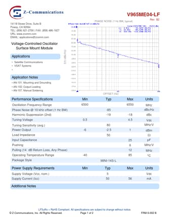  Datasheet Preview Page 1