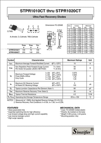  Datasheet Preview Page 1