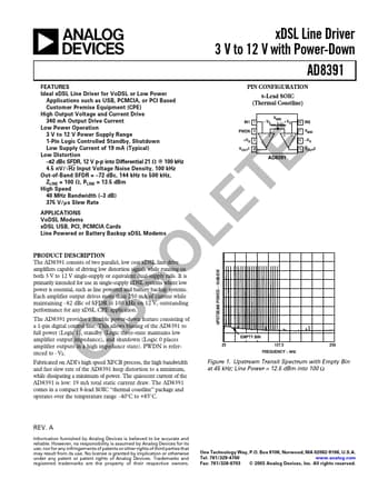  Datasheet Preview Page 1