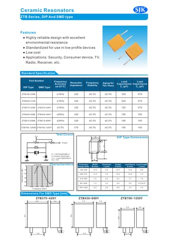  Datasheet Preview Page 1
