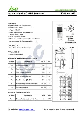  Datasheet Preview Page 1