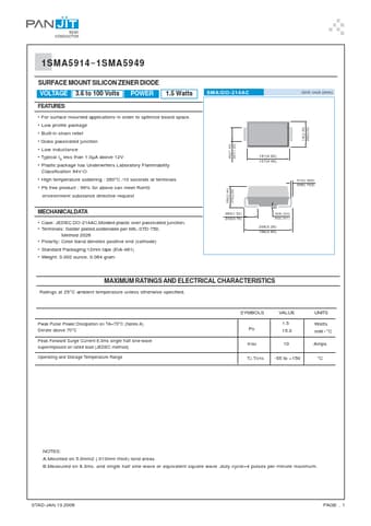  Datasheet Preview Page 1