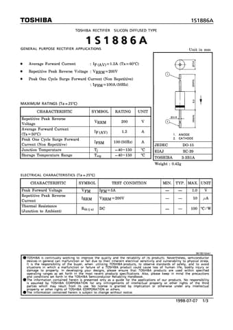  Datasheet Preview Page 1