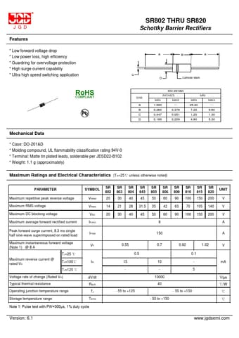 Datasheet Preview Page 1