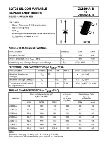  Datasheet Preview Page 1