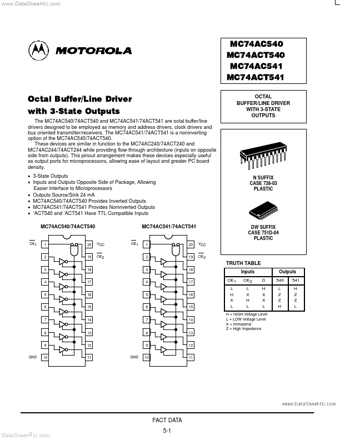  Datasheet Preview Page 1