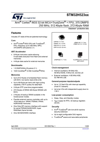  Datasheet Preview Page 1