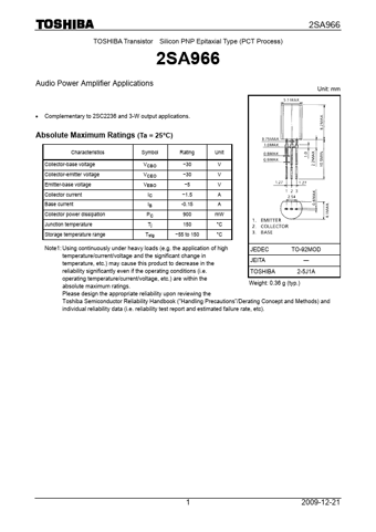  Datasheet Preview Page 1