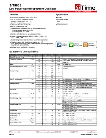  Datasheet Preview Page 1