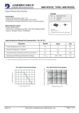  Datasheet Preview Page 1