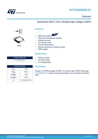  Datasheet Preview Page 1