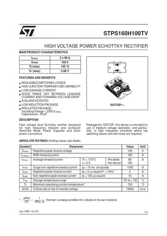  Datasheet Preview Page 1