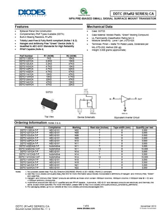  Datasheet Preview Page 1