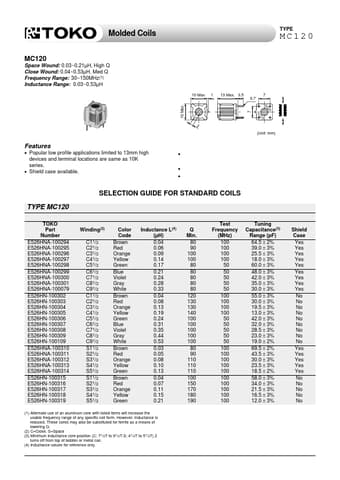  Datasheet Preview Page 1