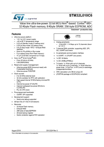  Datasheet Preview Page 1