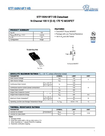  Datasheet Preview Page 1