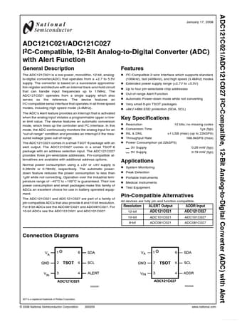  Datasheet Preview Page 1