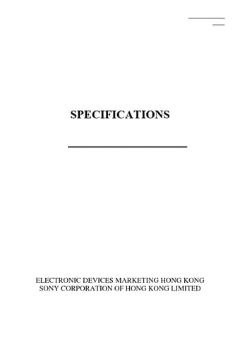 Datasheet Preview Page 1