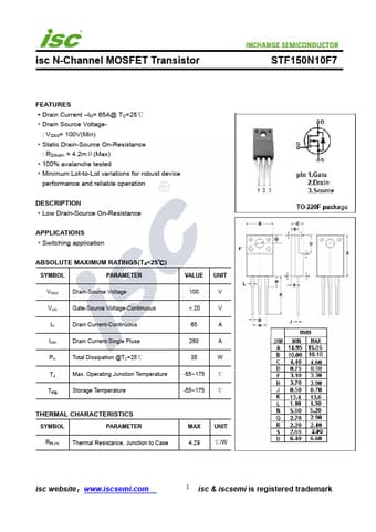  Datasheet Preview Page 1