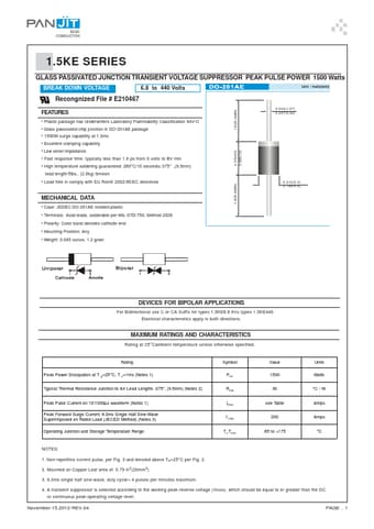  Datasheet Preview Page 1