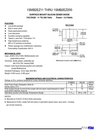  Datasheet Preview Page 1