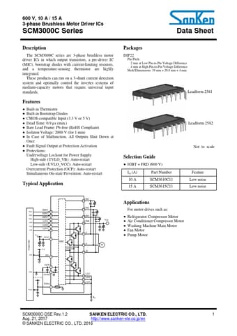  Datasheet Preview Page 1