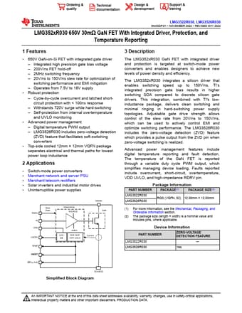  Datasheet Preview Page 1