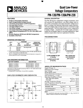  Datasheet Preview Page 1