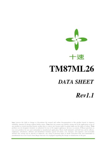  Datasheet Preview Page 1